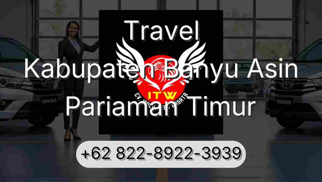 Travel Kabupaten Banyu Asin Pariaman Timur