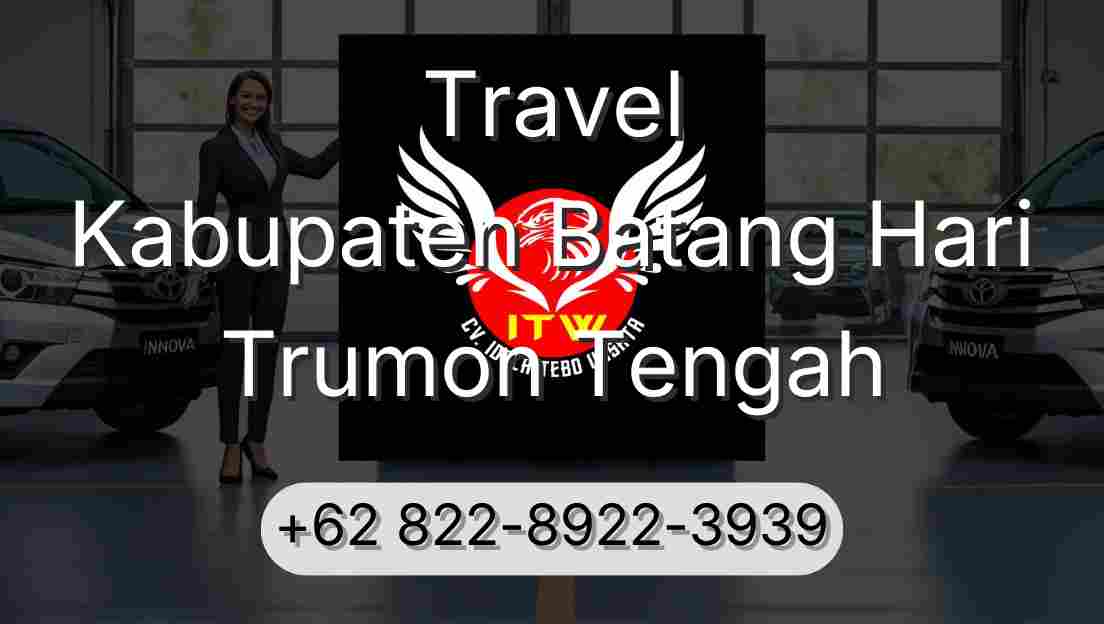 Travel Kabupaten Batang Hari Trumon Tengah