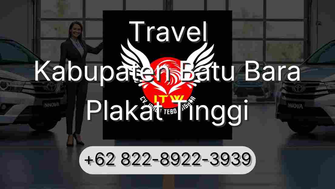 Travel Kabupaten Batu Bara Plakat Tinggi