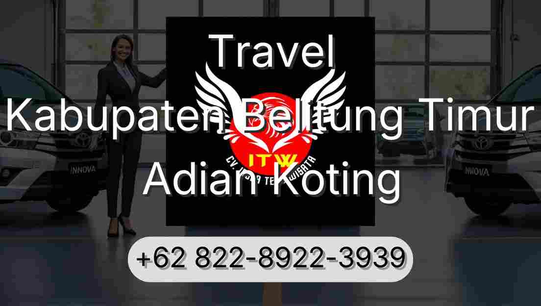 Travel Kabupaten Belitung Timur Adian Koting