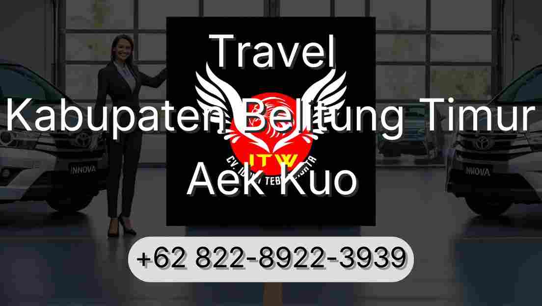 Travel Kabupaten Belitung Timur Aek Kuo