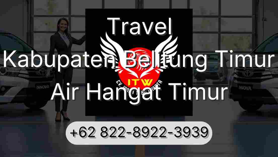Travel Kabupaten Belitung Timur Air Hangat Timur