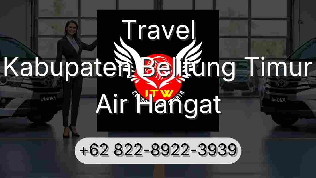 Travel Kabupaten Belitung Timur Air Hangat