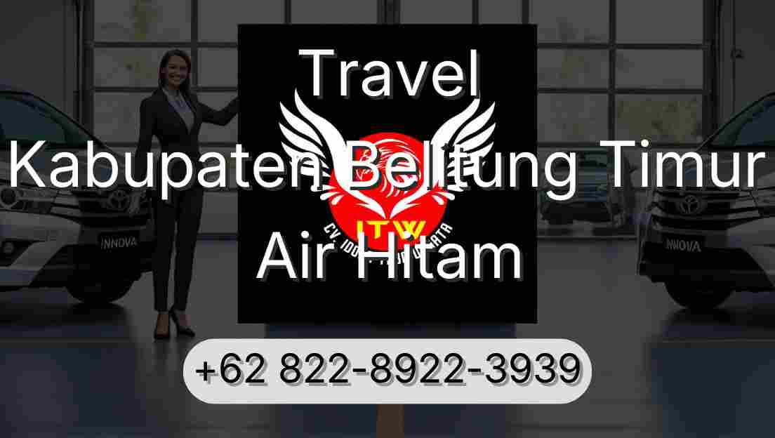 Travel Kabupaten Belitung Timur Air Hitam