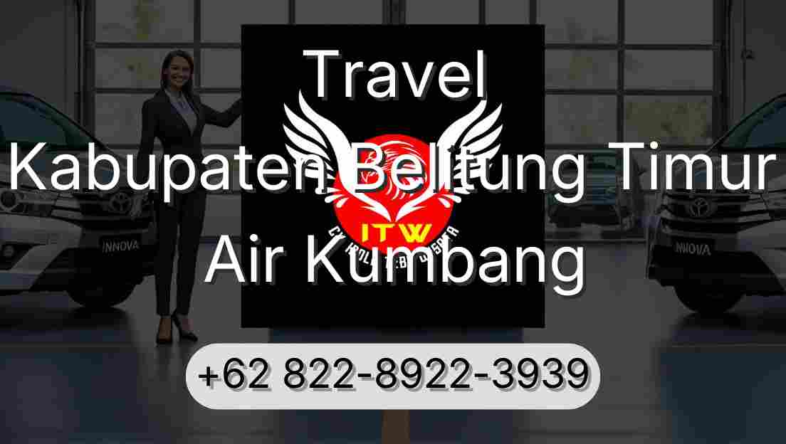 Travel Kabupaten Belitung Timur Air Kumbang