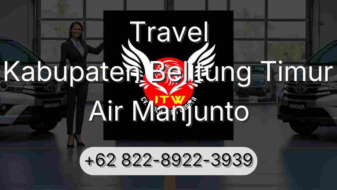 Travel Kabupaten Belitung Timur Air Manjunto