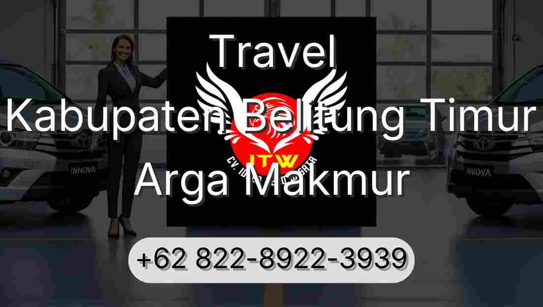 Travel Kabupaten Belitung Timur Arga Makmur