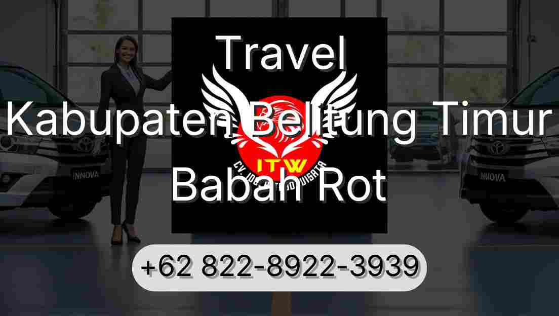 Travel Kabupaten Belitung Timur Babah Rot