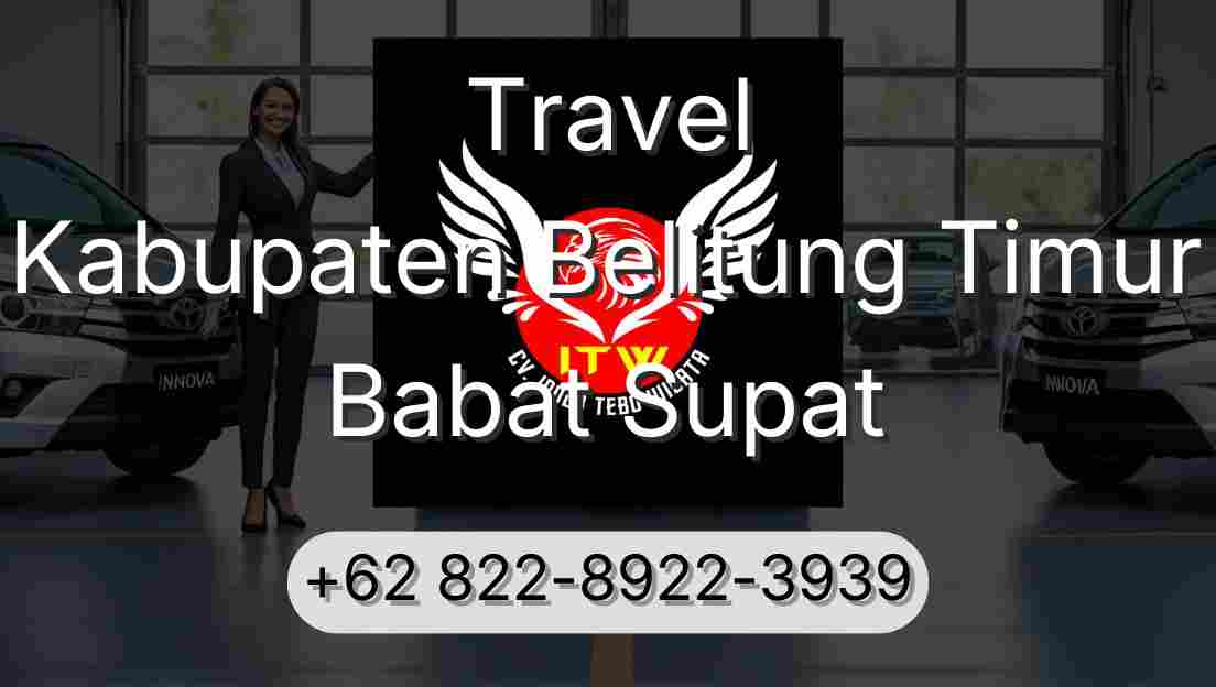 Travel Kabupaten Belitung Timur Babat Supat