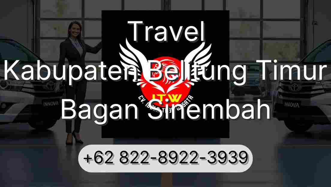 Travel Kabupaten Belitung Timur Bagan Sinembah