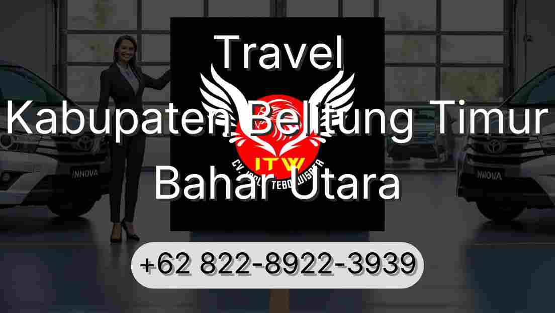 Travel Kabupaten Belitung Timur Bahar Utara