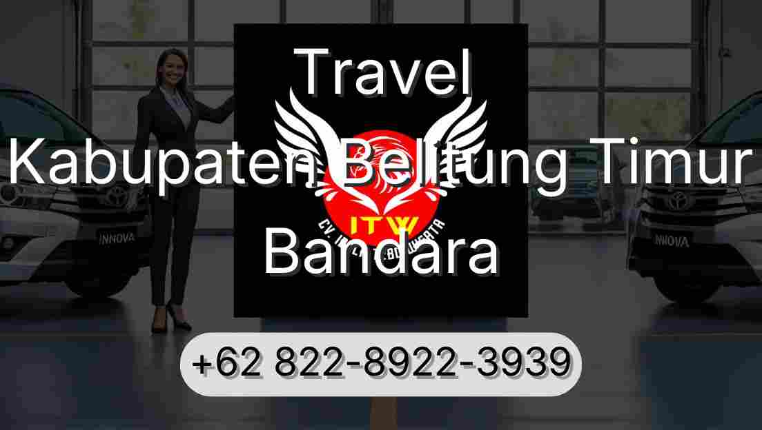 Travel Kabupaten Belitung Timur Bandara