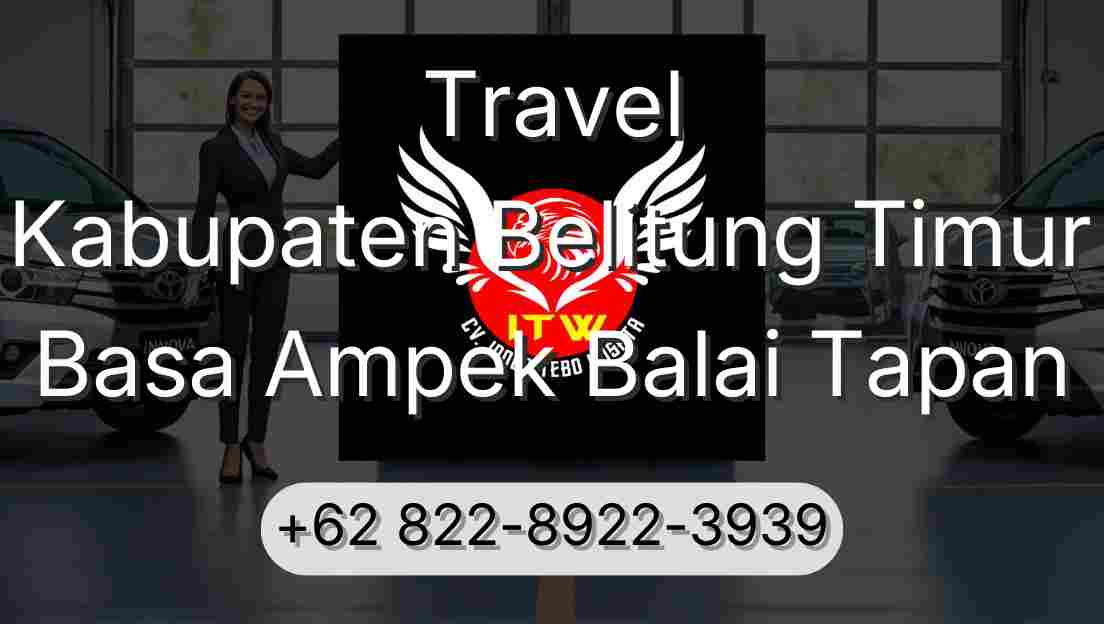 Travel Kabupaten Belitung Timur Basa Ampek Balai Tapan