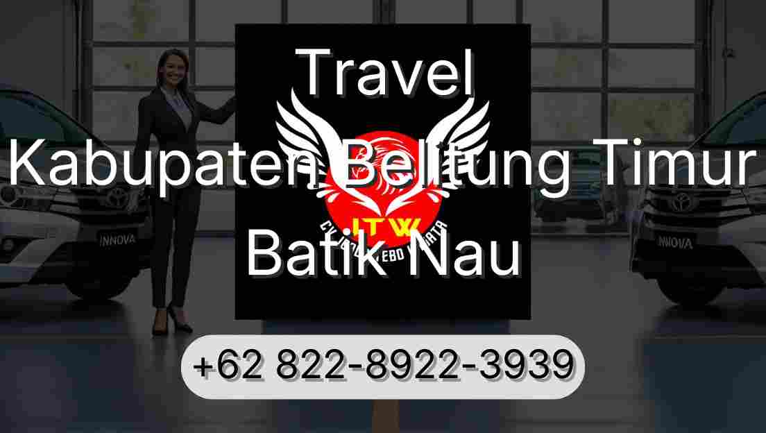 Travel Kabupaten Belitung Timur Batik Nau