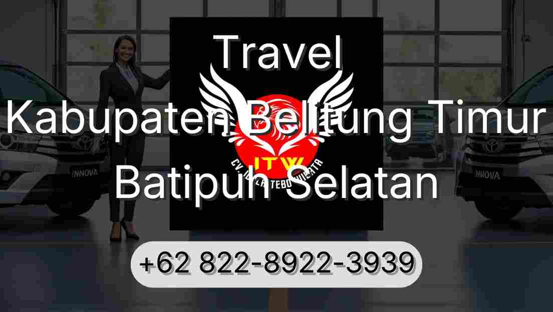Travel Kabupaten Belitung Timur Batipuh Selatan