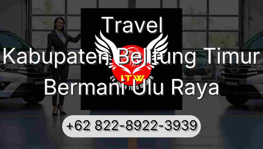 Travel Kabupaten Belitung Timur Bermani Ulu Raya