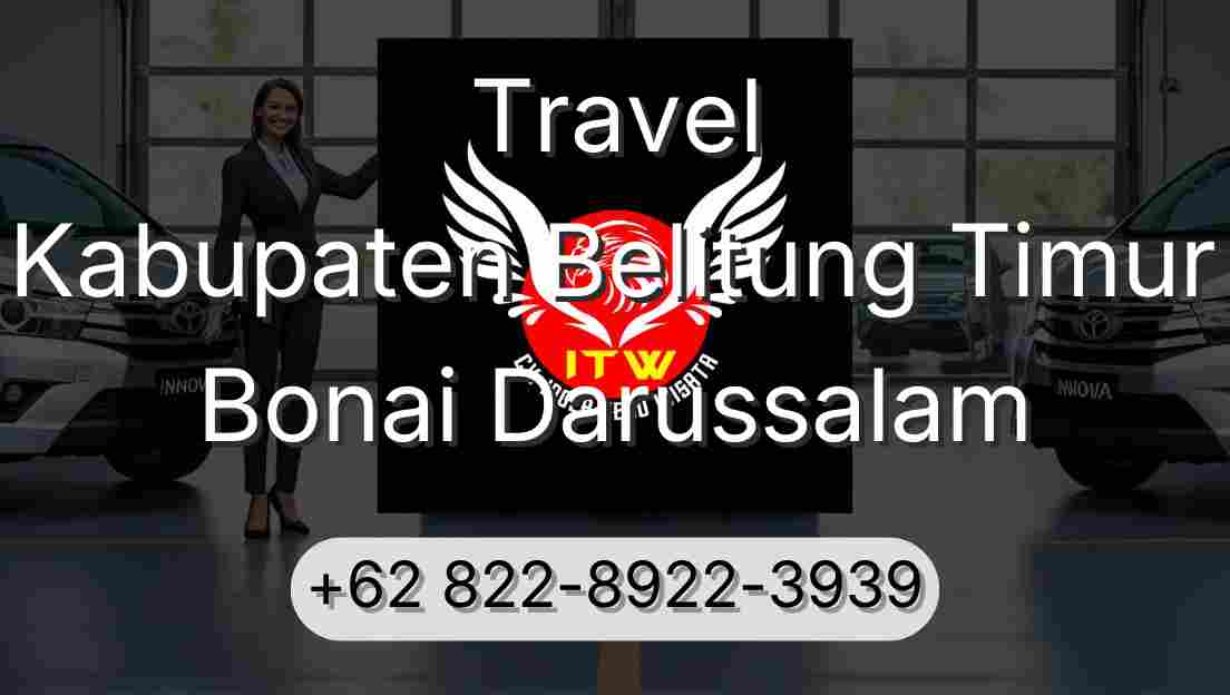Travel Kabupaten Belitung Timur Bonai Darussalam