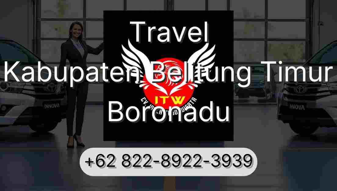 Travel Kabupaten Belitung Timur Boronadu