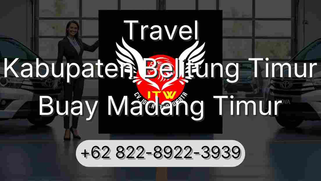 Travel Kabupaten Belitung Timur Buay Madang Timur
