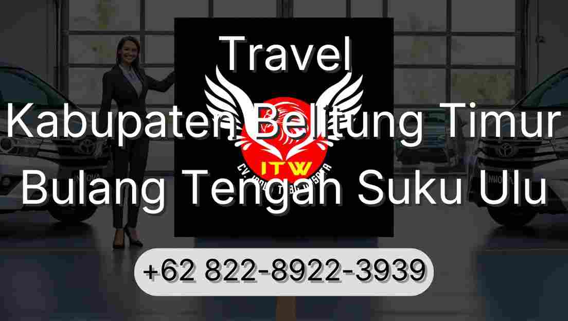 Travel Kabupaten Belitung Timur Bulang Tengah Suku Ulu