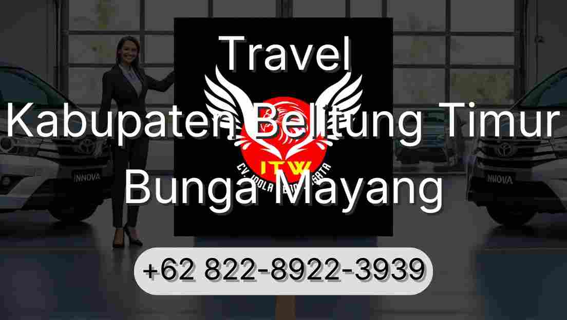 Travel Kabupaten Belitung Timur Bunga Mayang