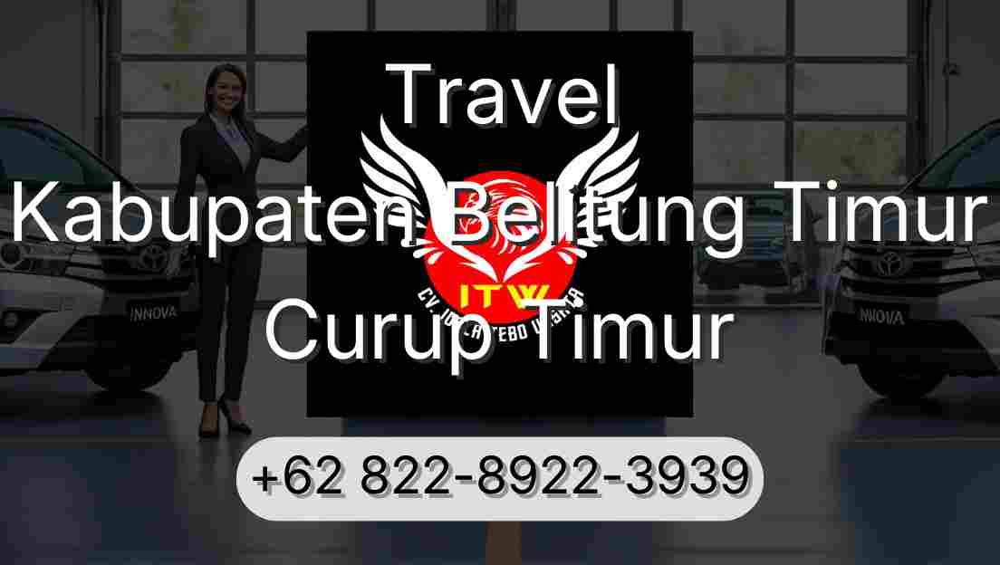 Travel Kabupaten Belitung Timur Curup Timur