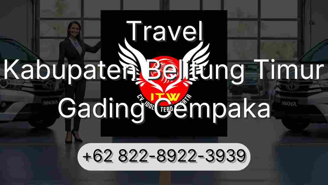 Travel Kabupaten Belitung Timur Gading Cempaka