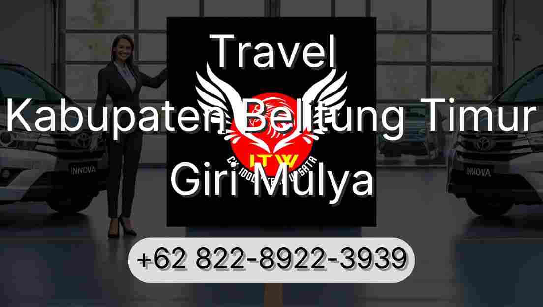 Travel Kabupaten Belitung Timur Giri Mulya