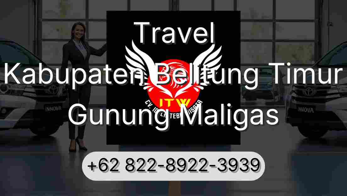 Travel Kabupaten Belitung Timur Gunung Maligas