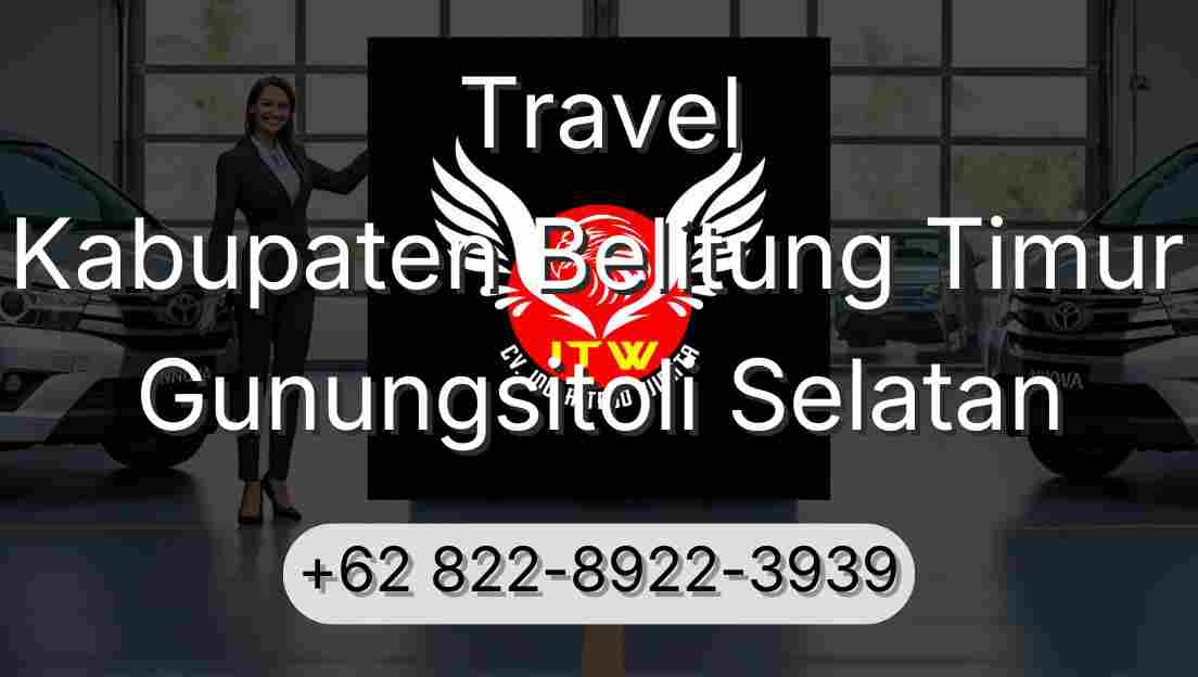 Travel Kabupaten Belitung Timur Gunungsitoli Selatan