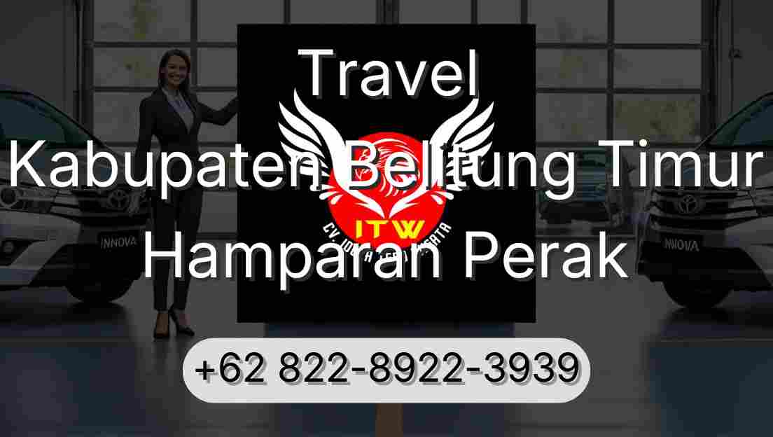Travel Kabupaten Belitung Timur Hamparan Perak