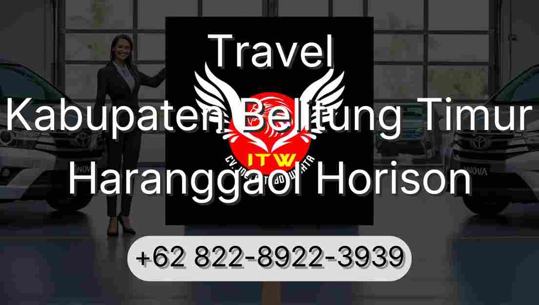 Travel Kabupaten Belitung Timur Haranggaol Horison