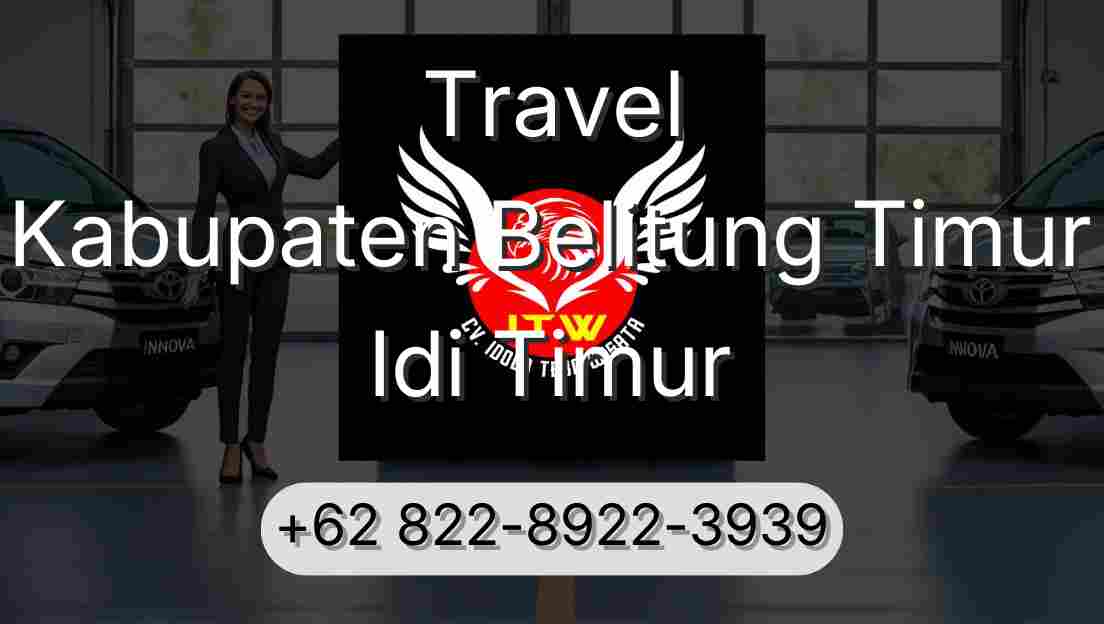 Travel Kabupaten Belitung Timur Idi Timur