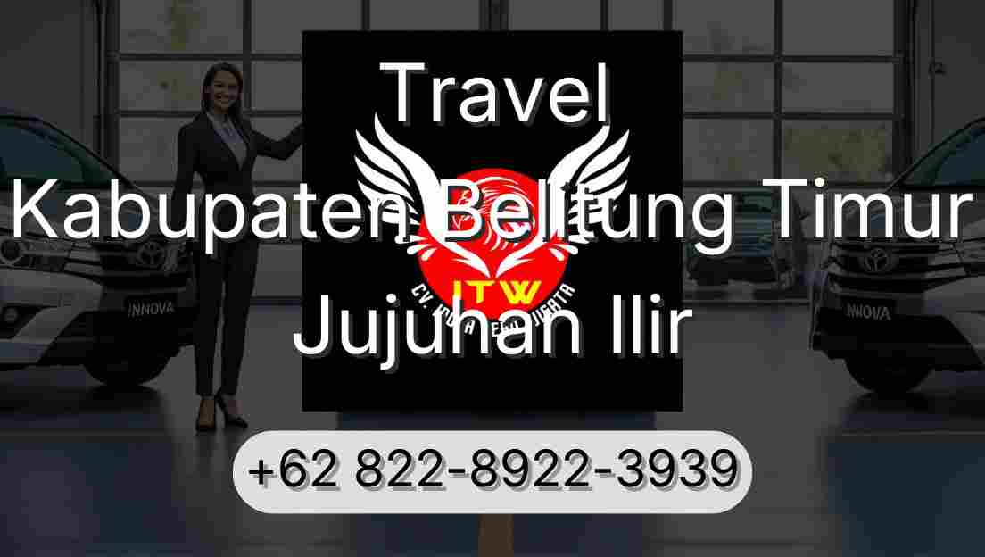 Travel Kabupaten Belitung Timur Jujuhan Ilir