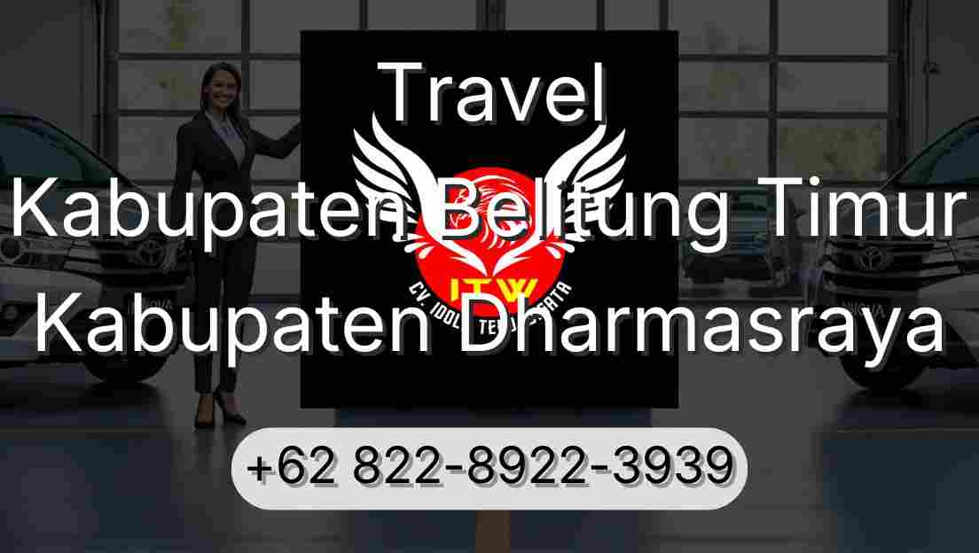 Travel Kabupaten Belitung Timur Kabupaten Dharmasraya