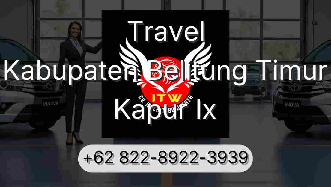 Travel Kabupaten Belitung Timur Kapur Ix
