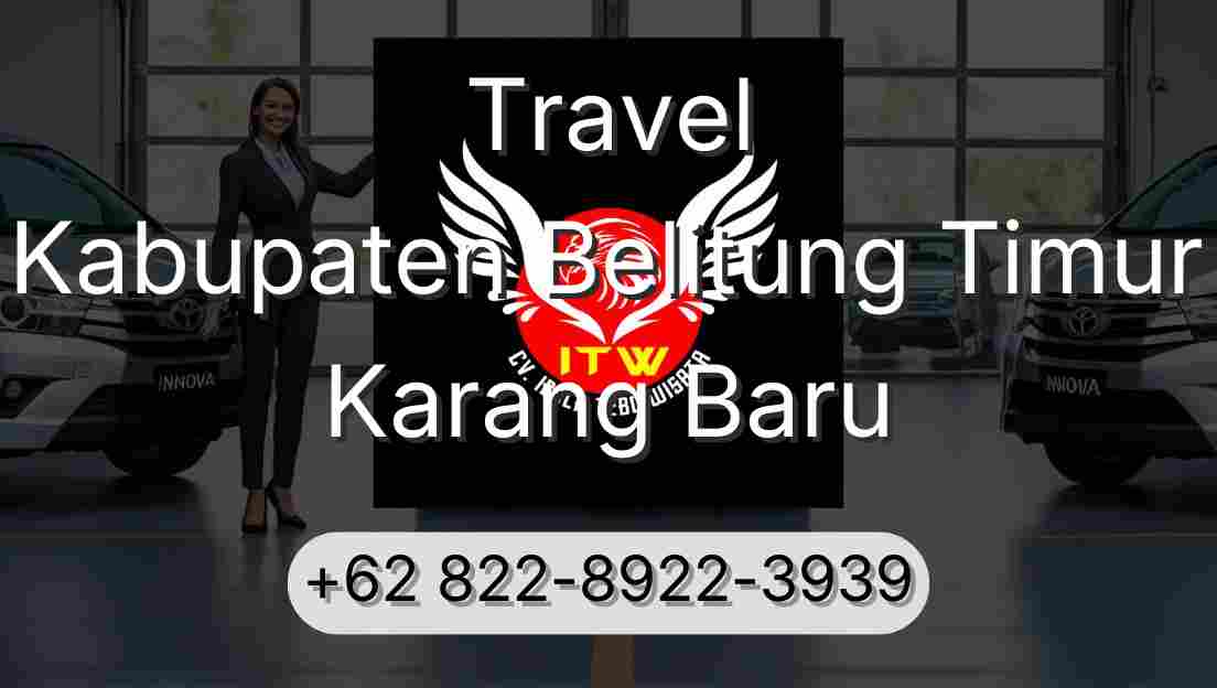 Travel Kabupaten Belitung Timur Karang Baru