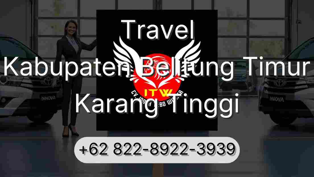 Travel Kabupaten Belitung Timur Karang Tinggi