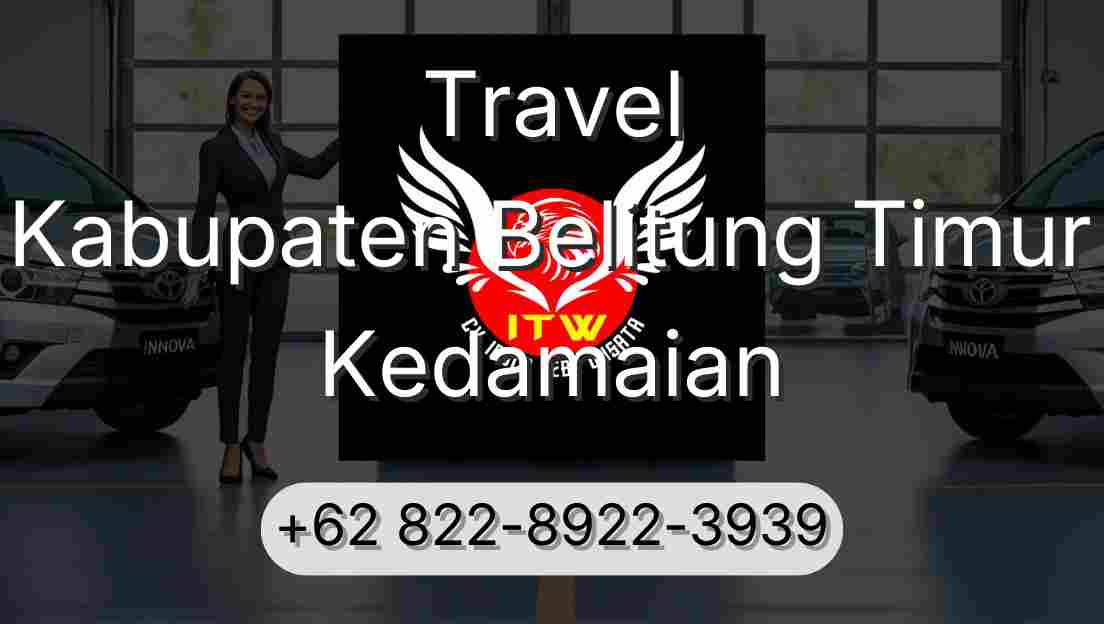 Travel Kabupaten Belitung Timur Kedamaian