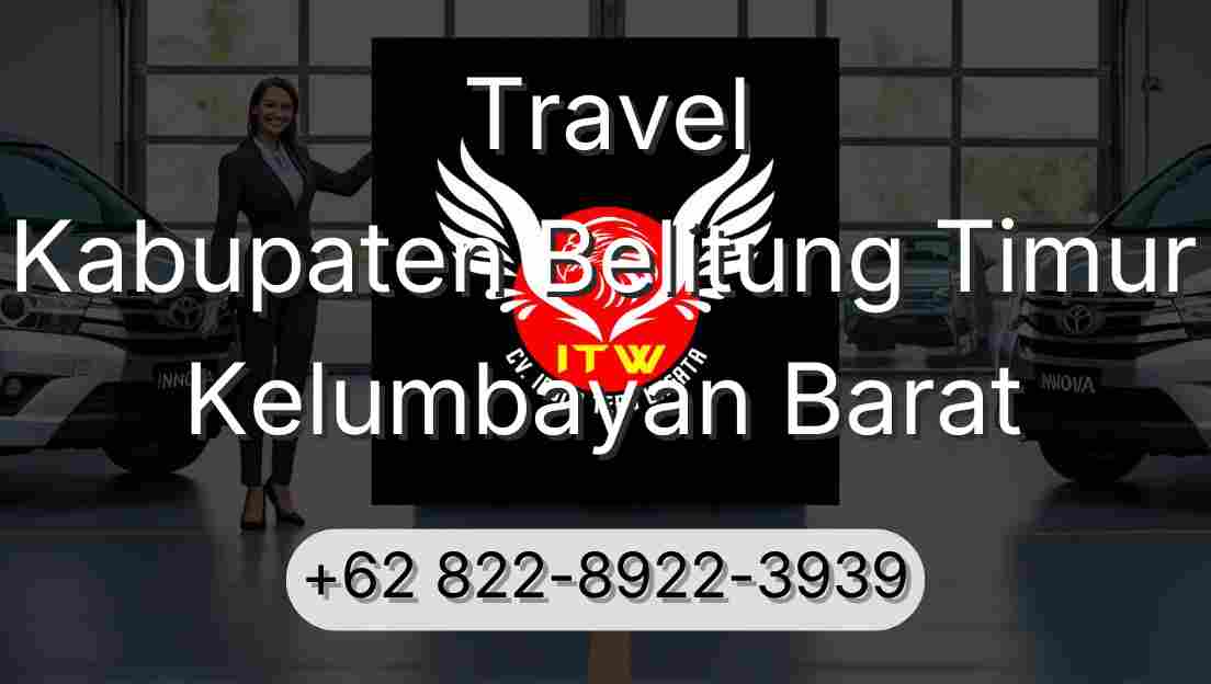 Travel Kabupaten Belitung Timur Kelumbayan Barat