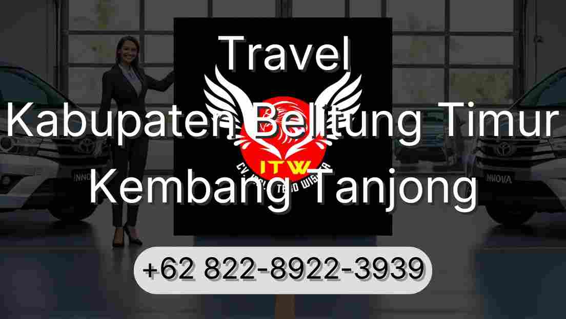 Travel Kabupaten Belitung Timur Kembang Tanjong