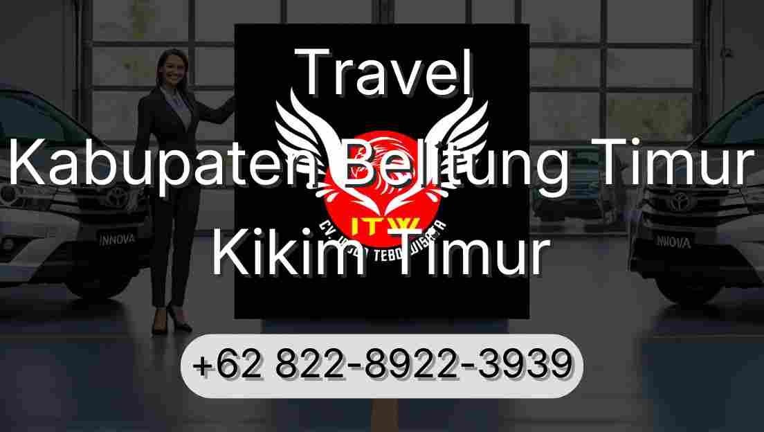 Travel Kabupaten Belitung Timur Kikim Timur