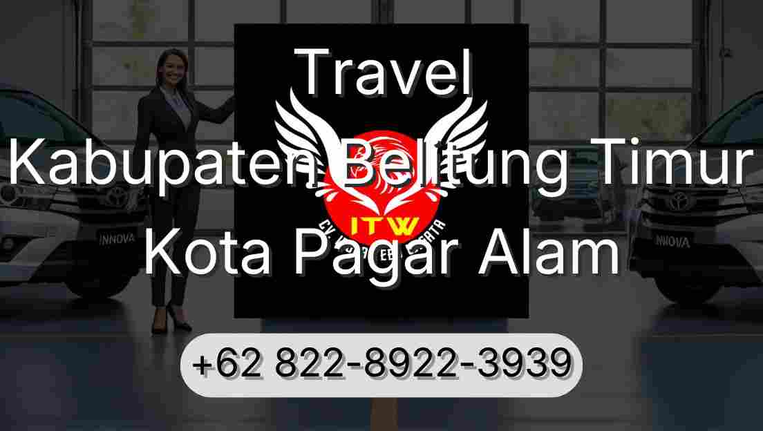Travel Kabupaten Belitung Timur Kota Pagar Alam