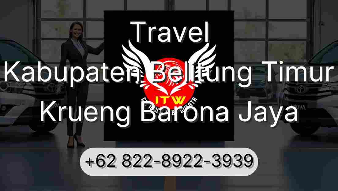 Travel Kabupaten Belitung Timur Krueng Barona Jaya