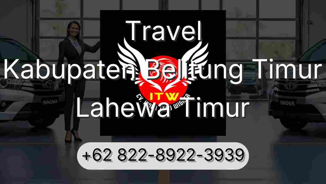 Travel Kabupaten Belitung Timur Lahewa Timur