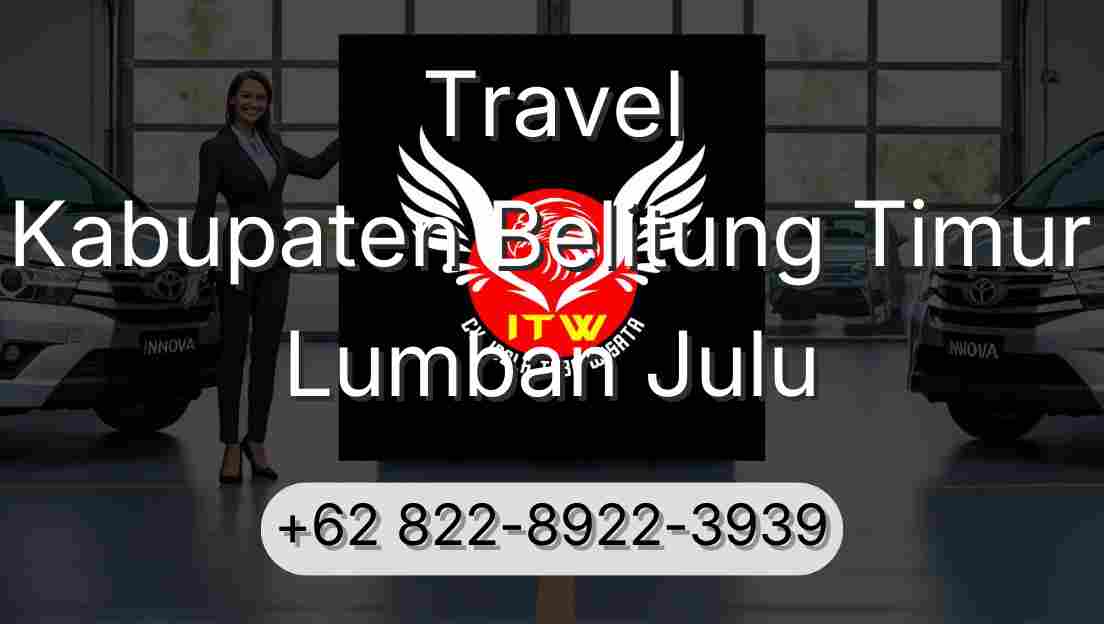 Travel Kabupaten Belitung Timur Lumban Julu