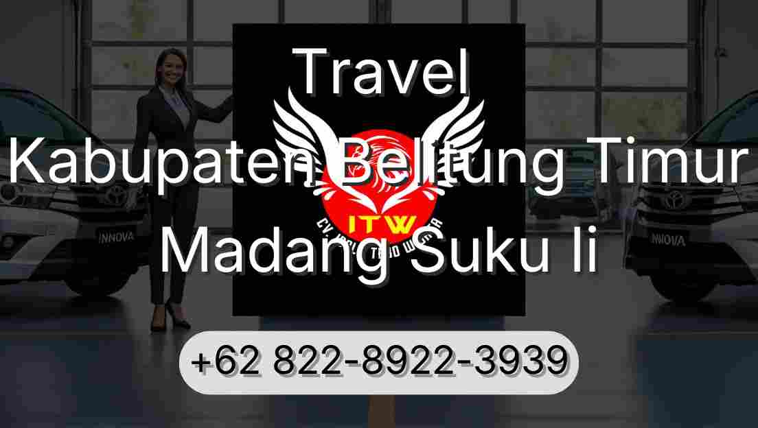 Travel Kabupaten Belitung Timur Madang Suku Ii