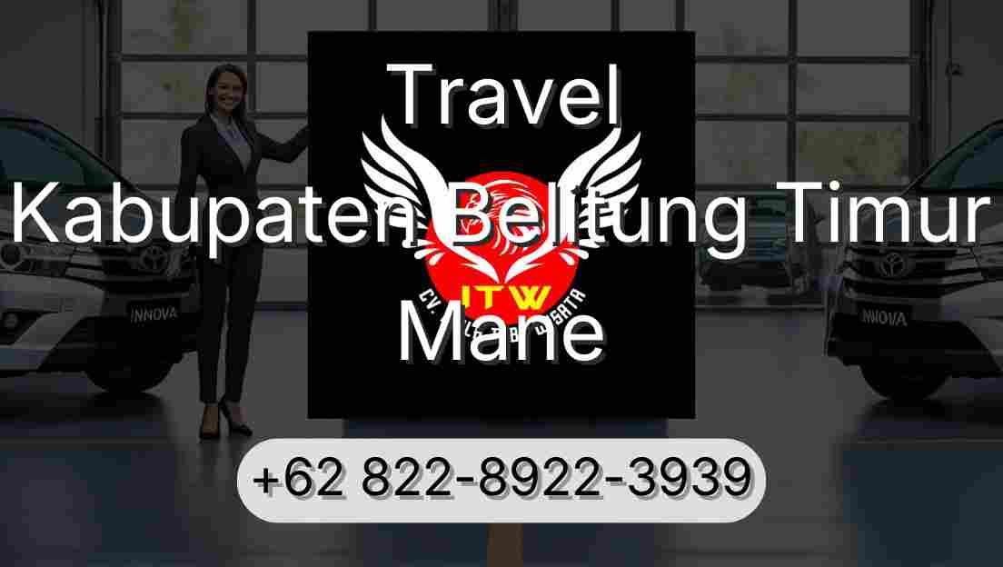Travel Kabupaten Belitung Timur Mane