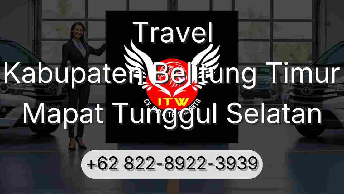 Travel Kabupaten Belitung Timur Mapat Tunggul Selatan
