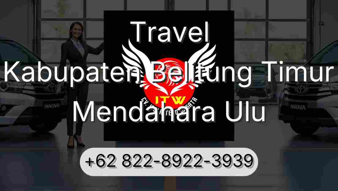 Travel Kabupaten Belitung Timur Mendahara Ulu